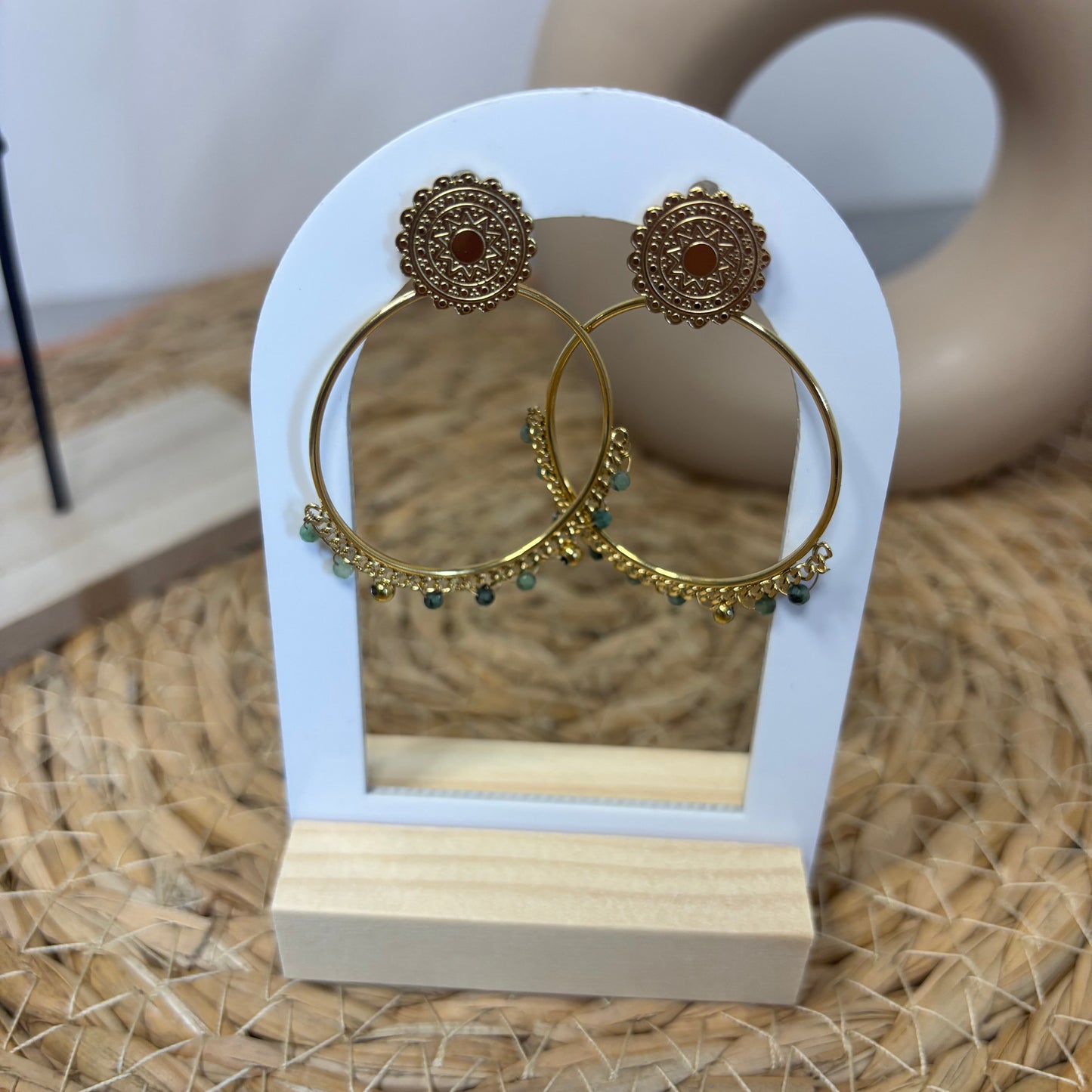 Boucles d’oreilles anneau