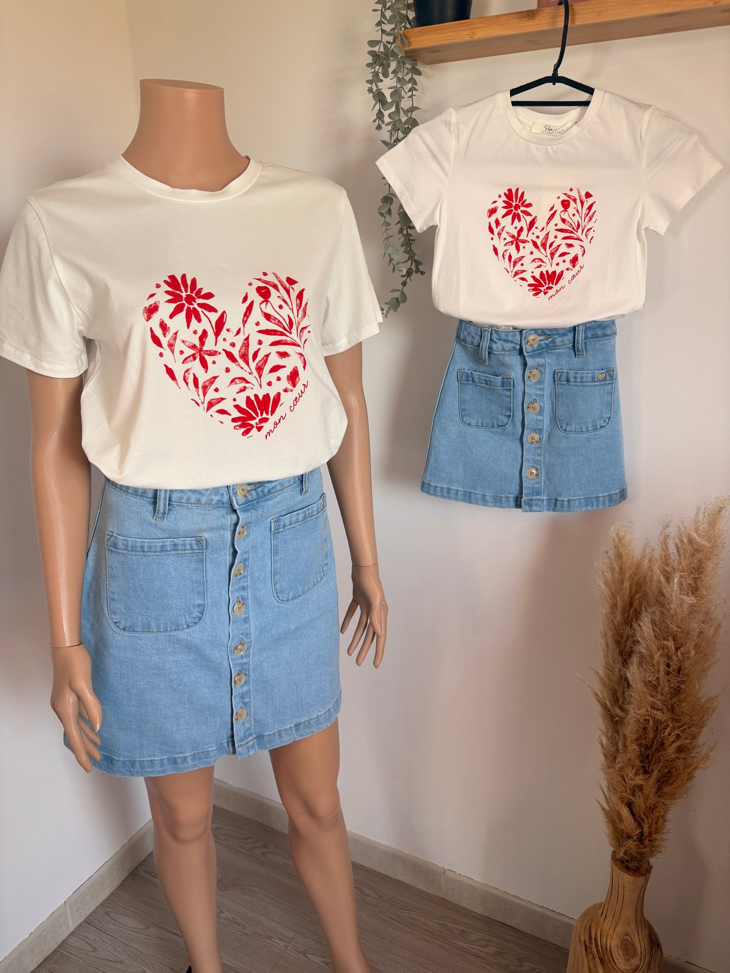 Jupe en jean femme