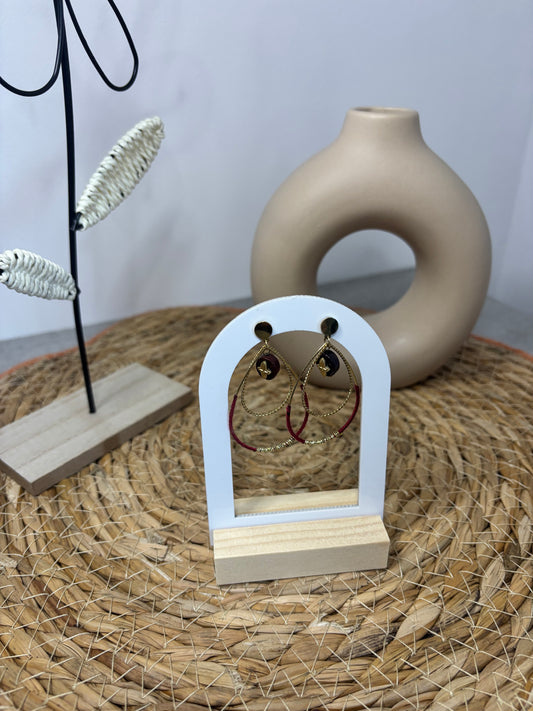 Boucles d’oreilles goutte