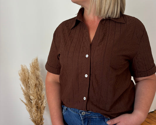 Chemisier choco Alice