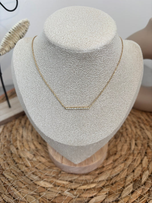 Collier barre