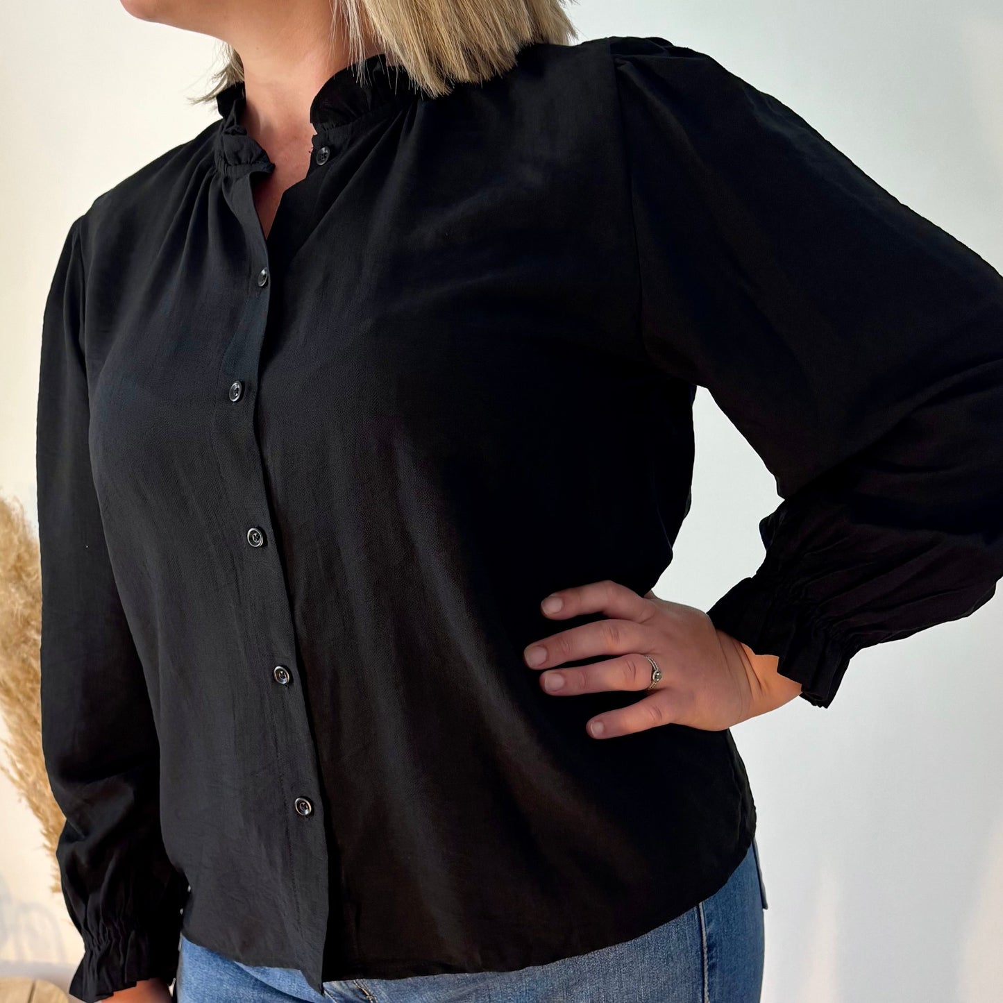 Chemise noir - Femme - Charline