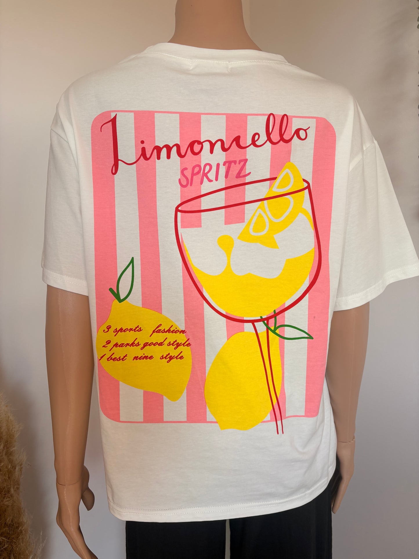 T-shirt blanc Limoncello Spritz