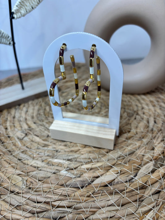 Boucles d’oreilles cœur