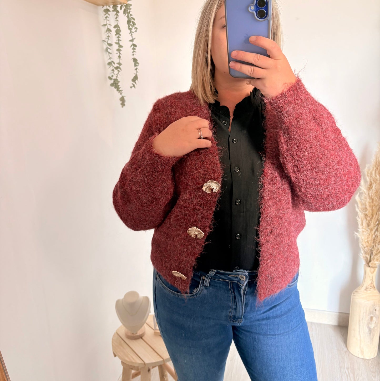 Gilet - Boutons dorés