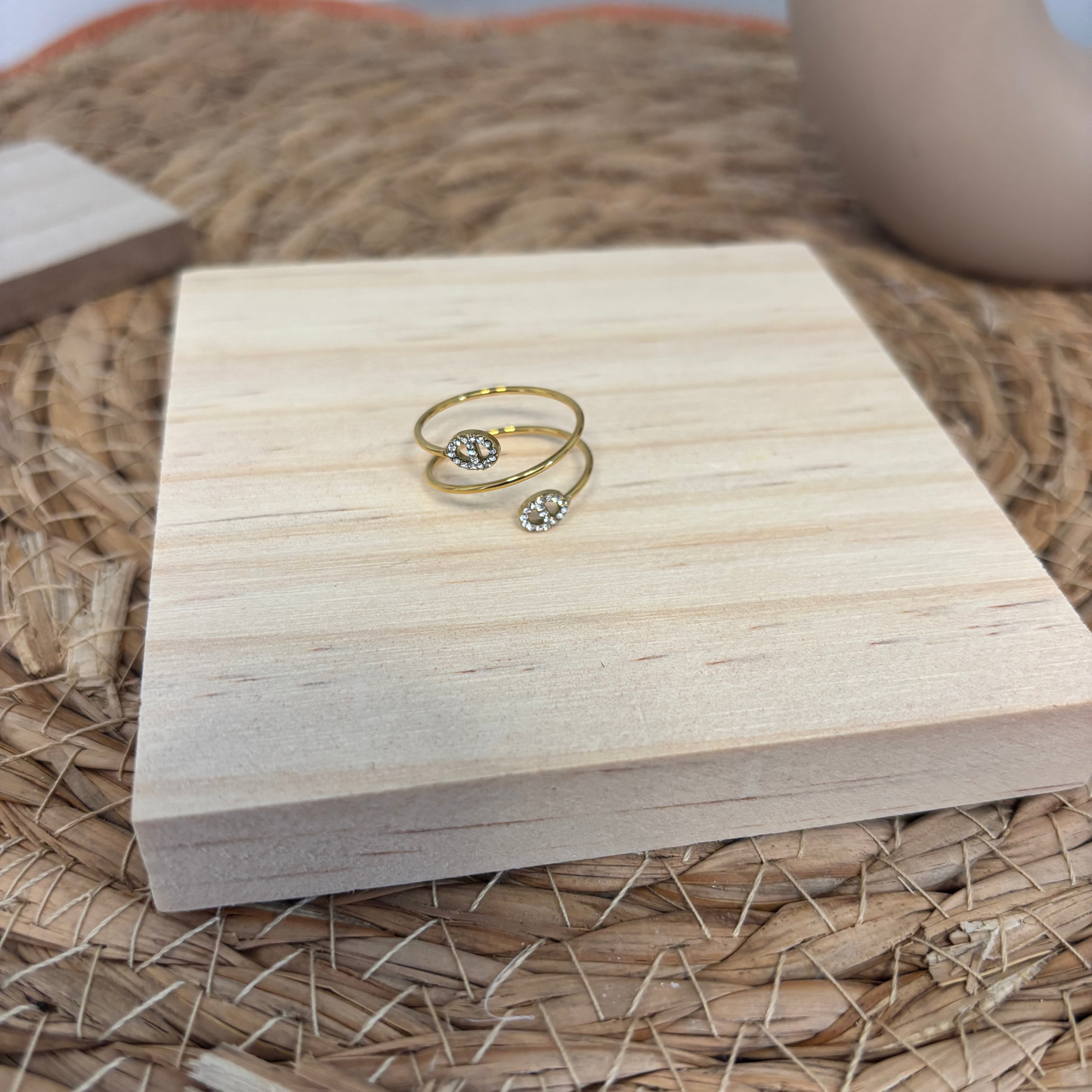 Bague - Acier inoxydable - Rio