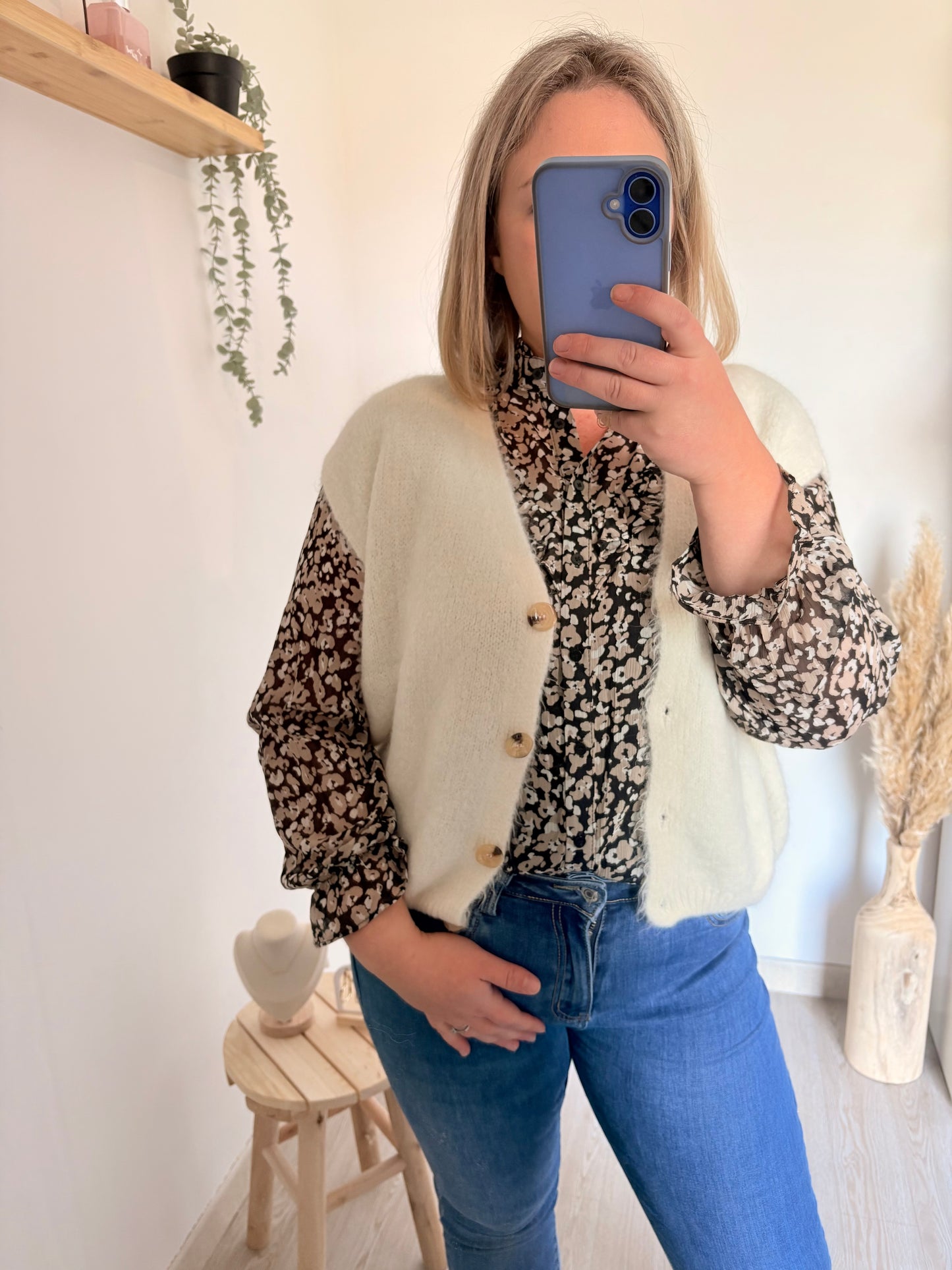 Gilet sans manches Jeanne