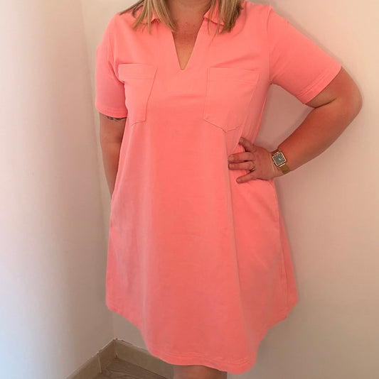 Robe courte - rose