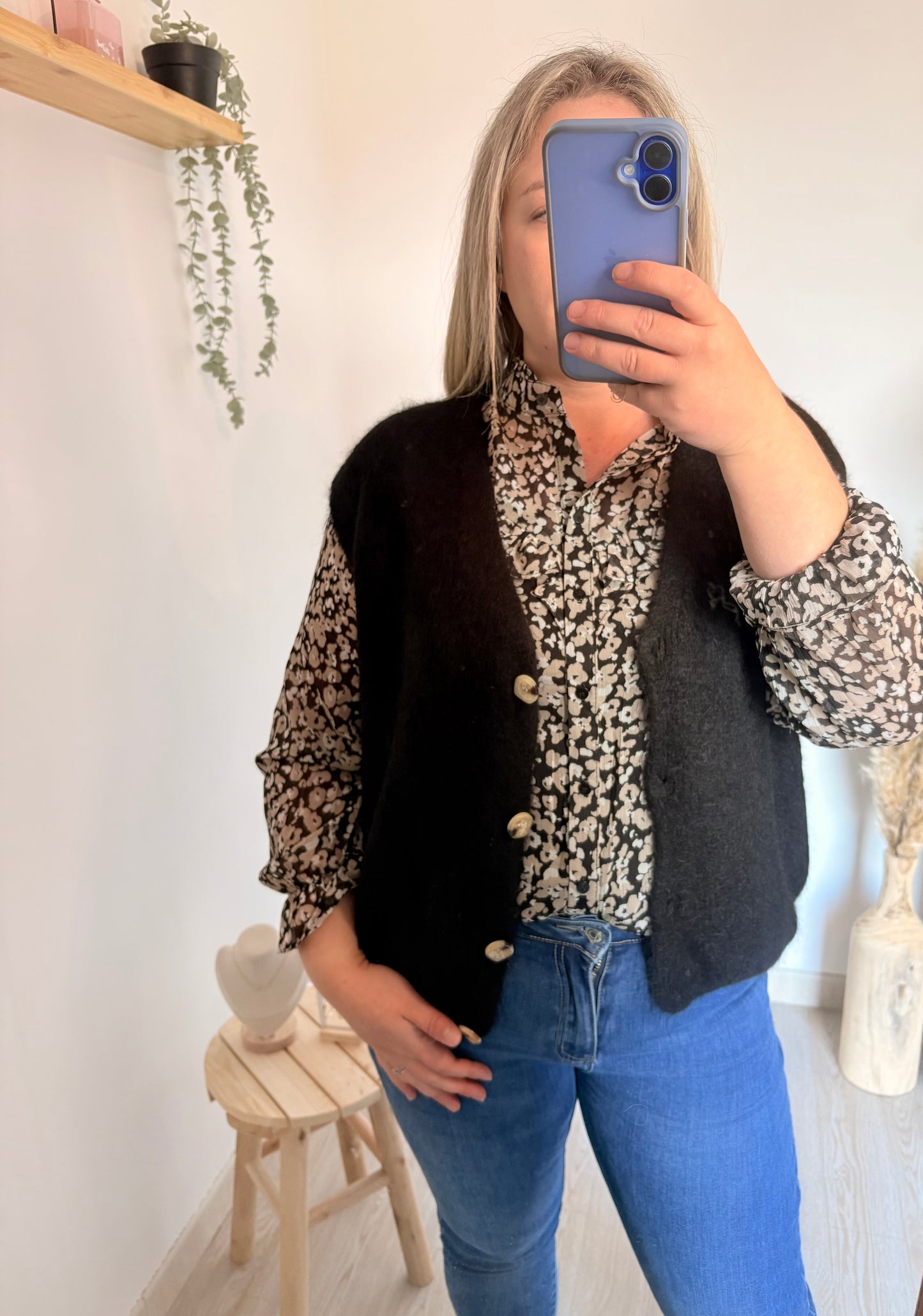 Gilet sans manches Jeanne