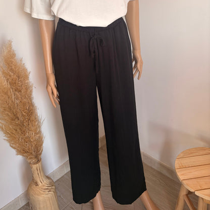 Pantalon fluide noir