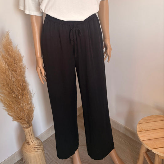 Pantalon fluide noir