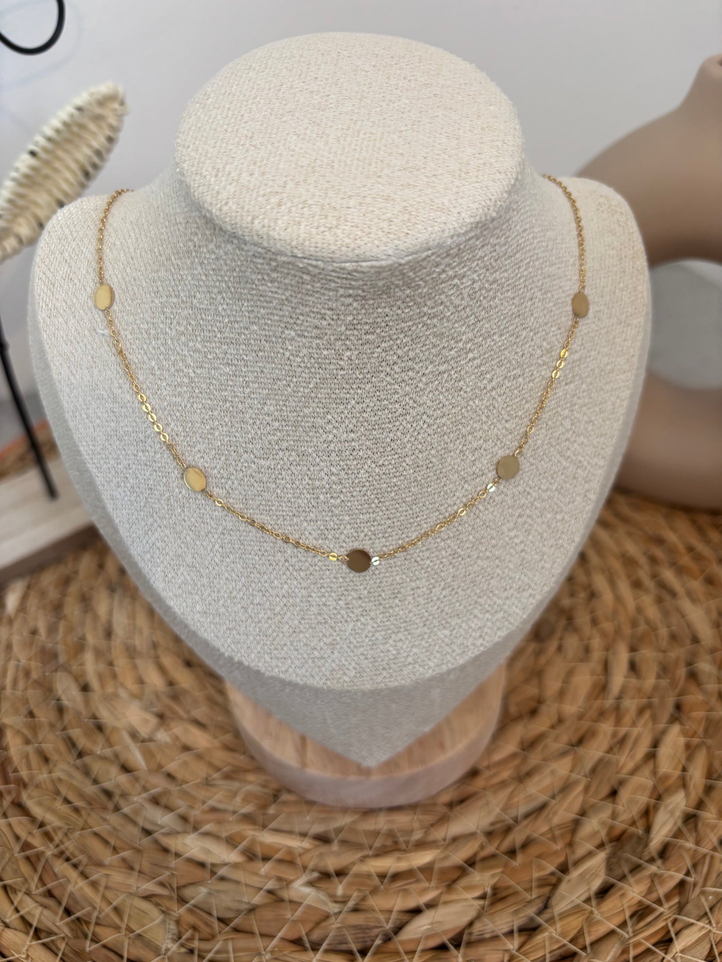 Collier pastille