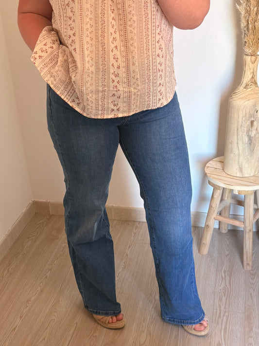 Jeans coupe Flare