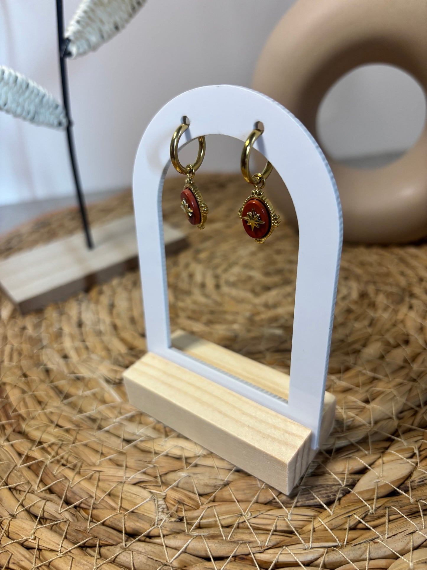 Boucles d’oreilles étoile